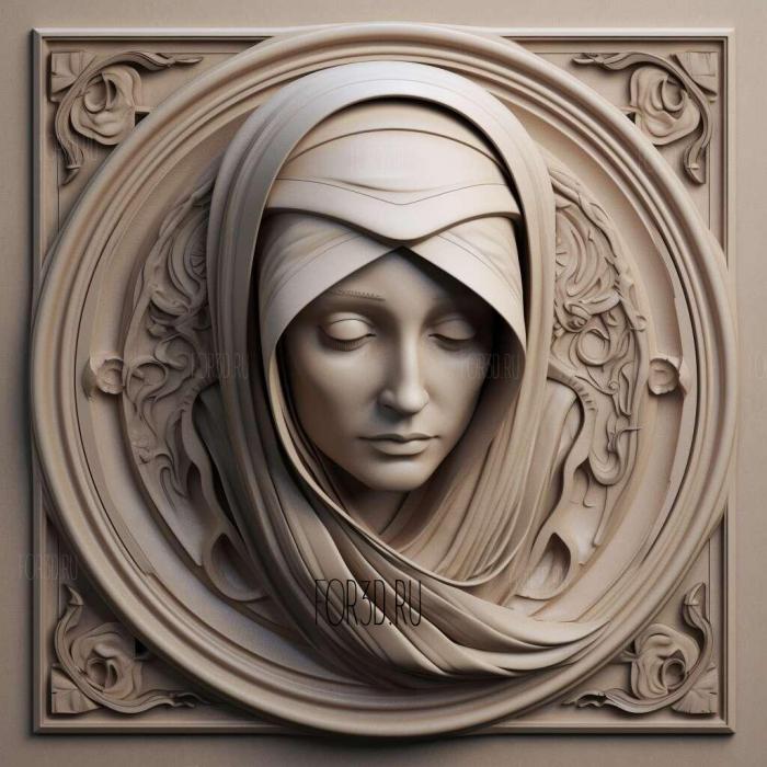 bene gesserit 3 stl model for CNC